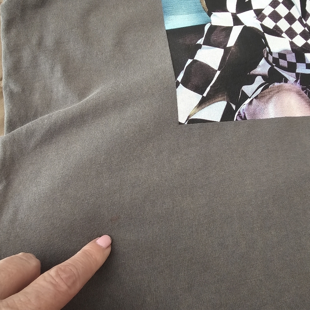 Cardi B "Invasion of Privacy" Album Grey Short Sleeve Graphic T-Shirt Size M - Picture 11 of 12